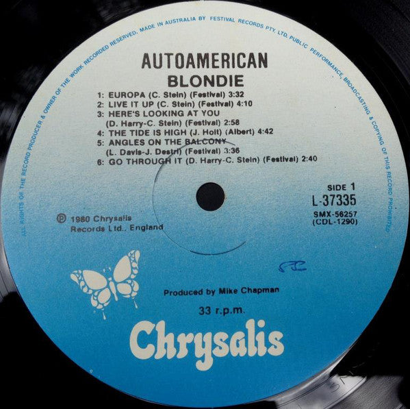 Blondie : AutoAmerican (LP, Album)