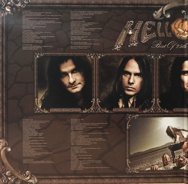 Helloween : Unarmed - Best Of 25th Anniversary (2xLP, Album, RE, RM, Cle)