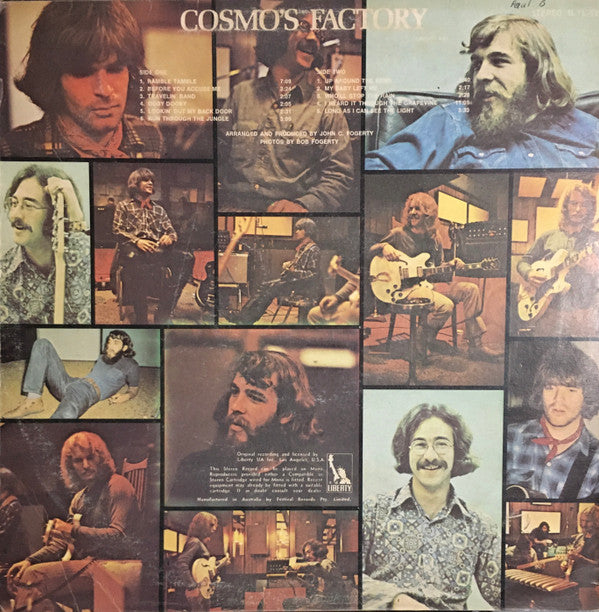 Creedence Clearwater Revival : Cosmo's Factory (LP, Album, RE)