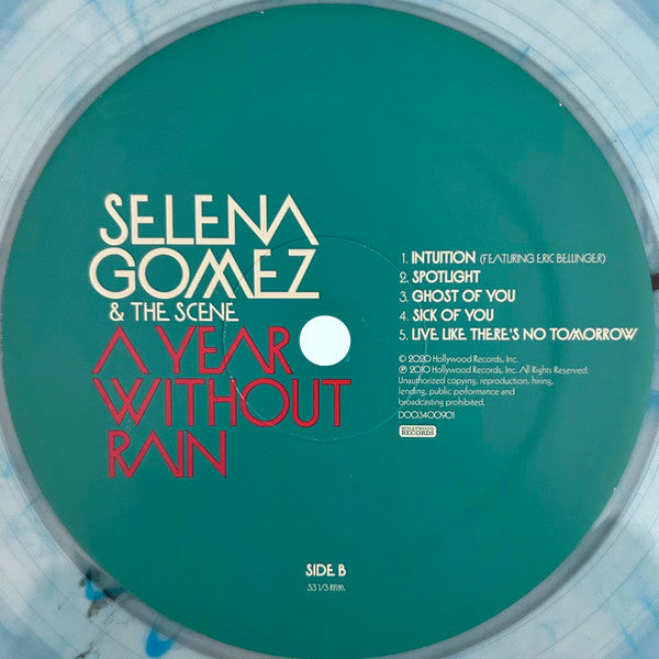 Selena Gomez & The Scene : A Year Without Rain (LP, Album, Ltd, Ice)