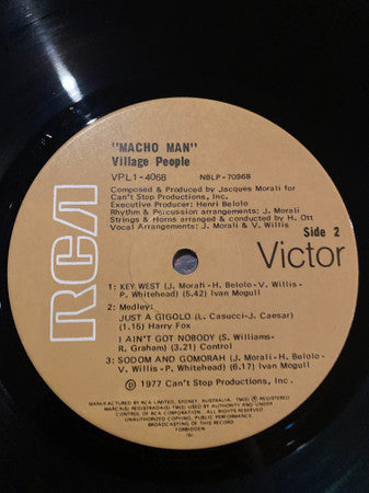 Village People : Macho Man (LP, Album)