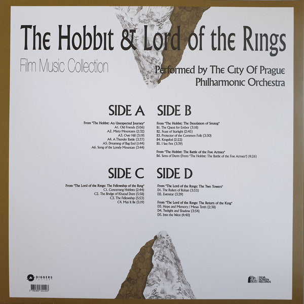 The City of Prague Philharmonic Orchestra : The Hobbit & The Lord Of The Rings Film Music Collection (2xLP, Comp, Ltd)