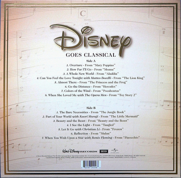 Royal Philharmonic Orchestra : Disney Goes Classical (LP, Album, Gat)
