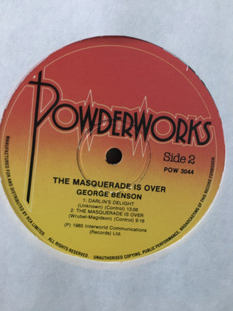 George Benson : The Masquerade Is Over (LP, Comp)