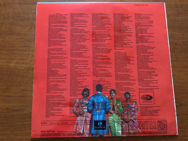 The Beatles : Sgt. Pepper's Lonely Hearts Club Band (LP, Album)
