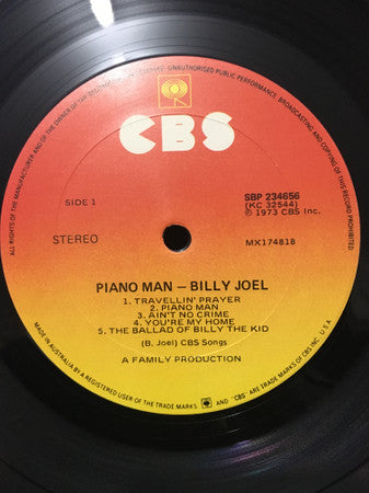 Billy Joel : Cold Spring Harbour / Piano Man (2xLP, Album, Comp)