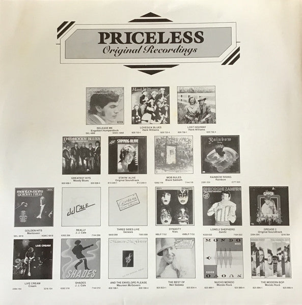 Cream (2) : Live Cream (LP, Album, RE)