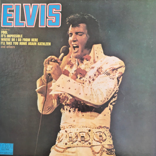 Elvis Presley : Elvis (LP, Album, RE)