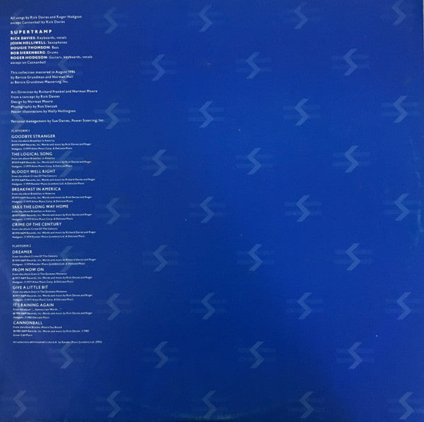 Supertramp : The Autobiography Of Supertramp (LP, Comp)