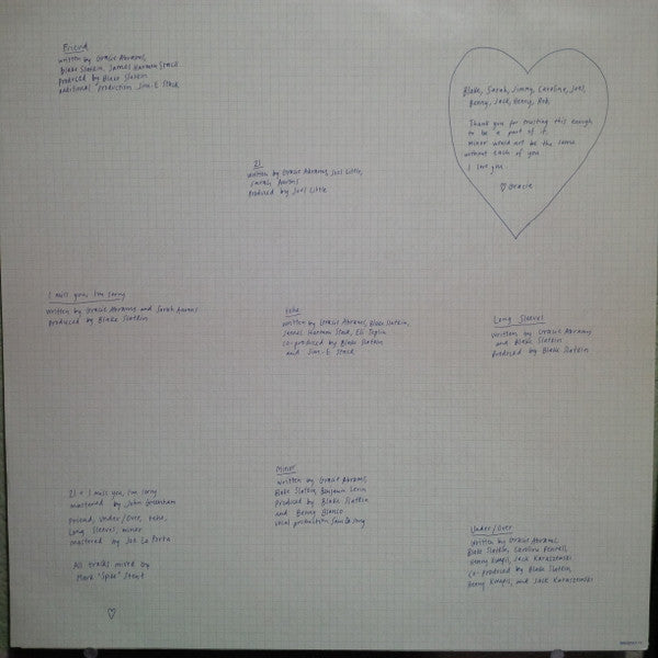 Gracie Abrams : Minor (LP, EP)