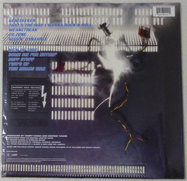 AC/DC : Blow Up Your Video (LP, Album, RE, RM, 180)