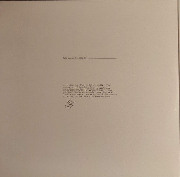 Chris Stapleton : Starting Over (2xLP, Album, 180)