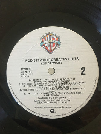 Rod Stewart : Greatest Hits (LP, Comp)
