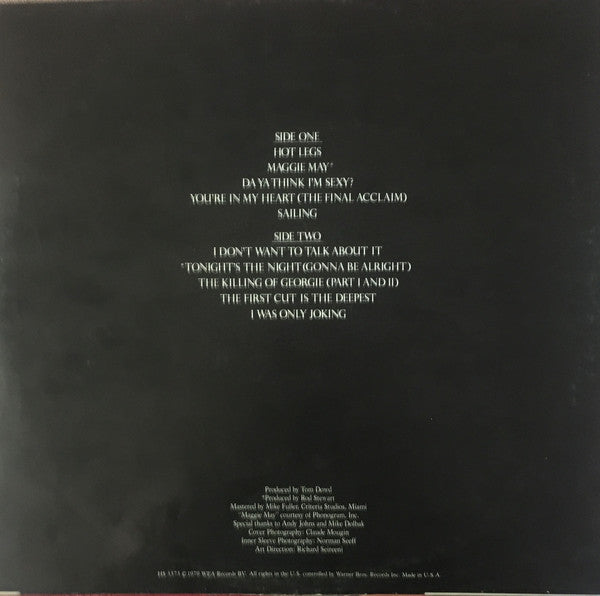 Rod Stewart : Greatest Hits (LP, Comp)