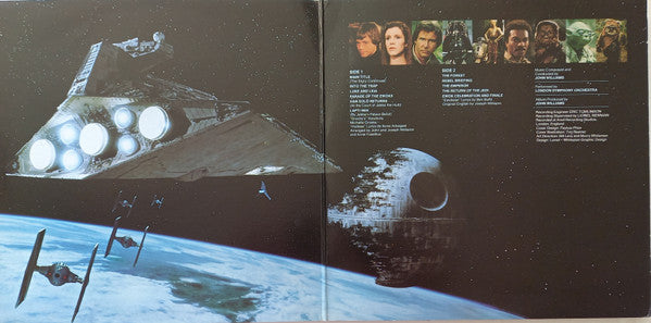 John Williams (4) : Star Wars Return Of The Jedi (The Original Motion Picture Soundtrack) (LP, Album, Gat)