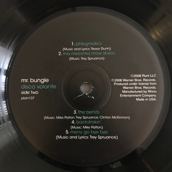 Mr. Bungle : Disco Volante (LP, Album, RE, 180)
