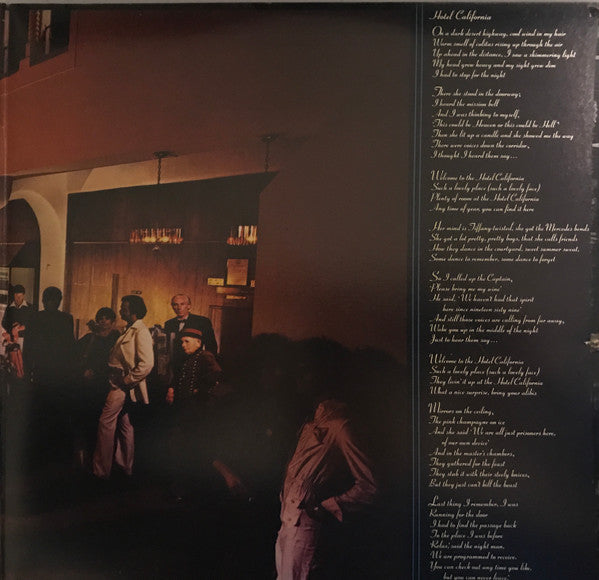 Eagles : Hotel California (LP, Album, Gat)