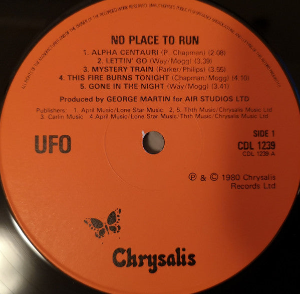 UFO (5) : No Place To Run (LP, Album)