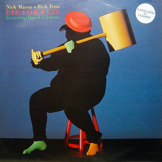 Nick Mason + Rick Fenn Featuring David Gilmour : Lie For A Lie (12", Single)
