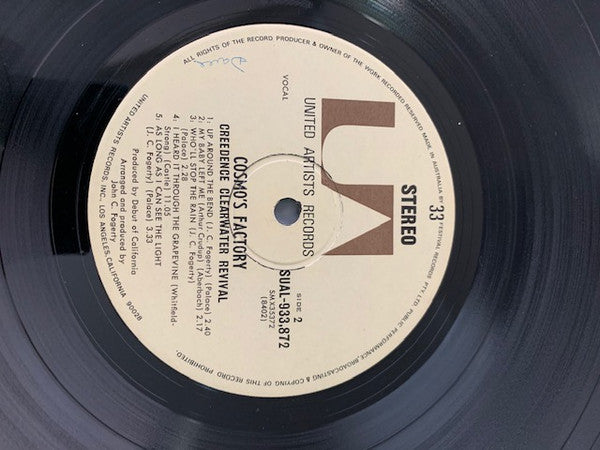 Creedence Clearwater Revival : Cosmo's Factory (LP, Album)