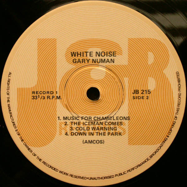 Gary Numan : White Noise (2xLP, Album)