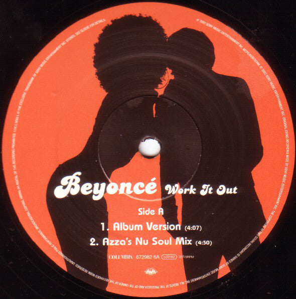 Beyoncé : Work It Out (12", Single)