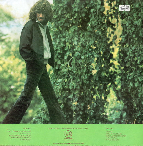 George Harrison : George Harrison (LP, Album, RE)
