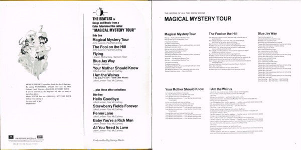 The Beatles : Magical Mystery Tour And Other Titles (LP, Comp, RE)