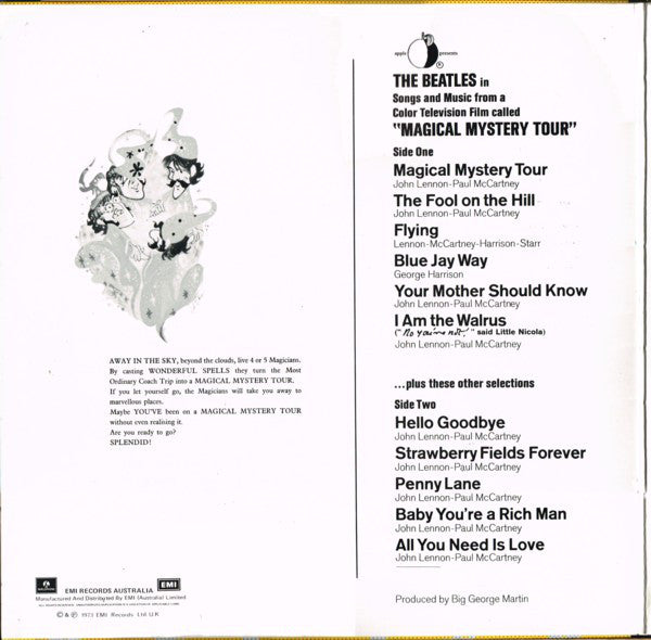 The Beatles : Magical Mystery Tour And Other Titles (LP, Comp, RE)