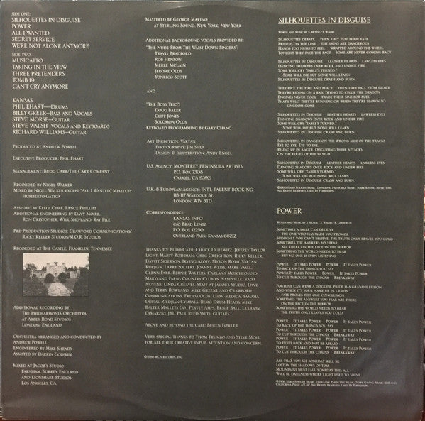 Kansas (2) : Power (LP, Album, Eur)
