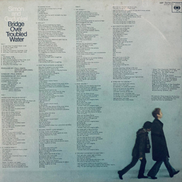 Simon And Garfunkel* : Bridge Over Troubled Water (LP, Album, RP)