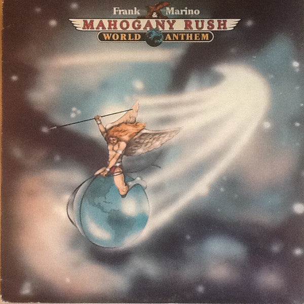 Frank Marino & Mahogany Rush : World Anthem (LP, Album, Ter)