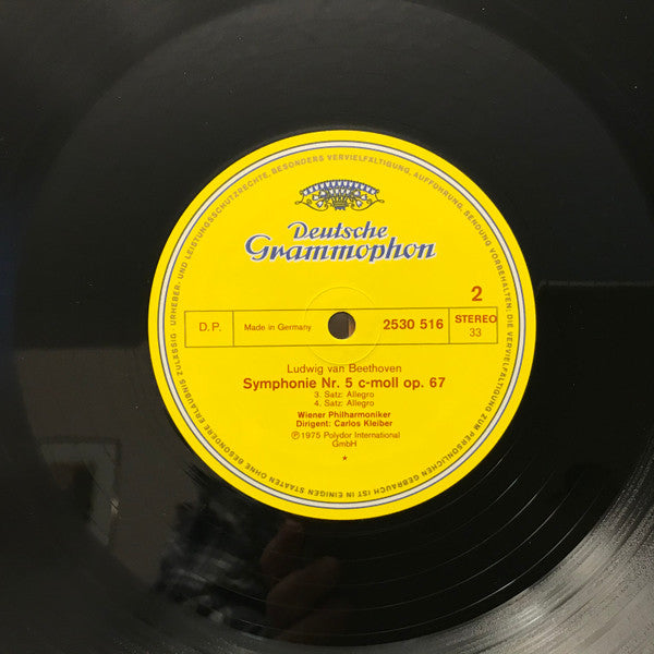 Ludwig van Beethoven – Wiener Philharmoniker, Carlos Kleiber : Symphonie Nr. 5 (LP)