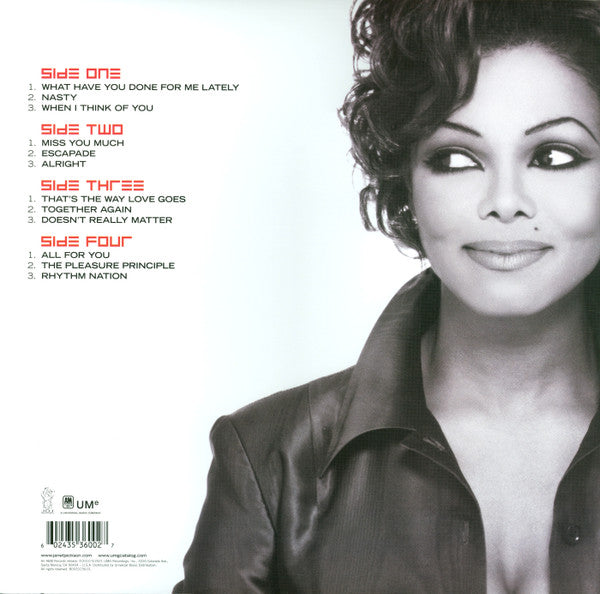 Janet* : Number Ones (2xLP, Comp, Ltd, RE, Red)