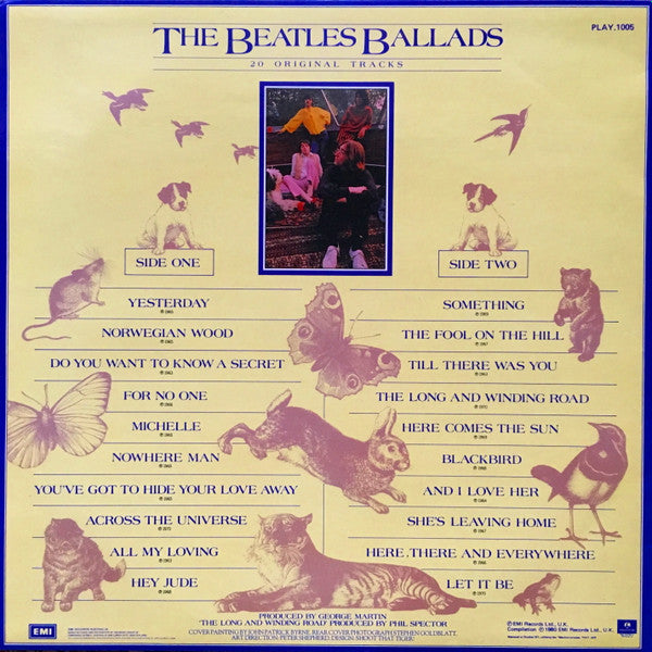 The Beatles : The Beatles Ballads (LP, Comp, Ast)