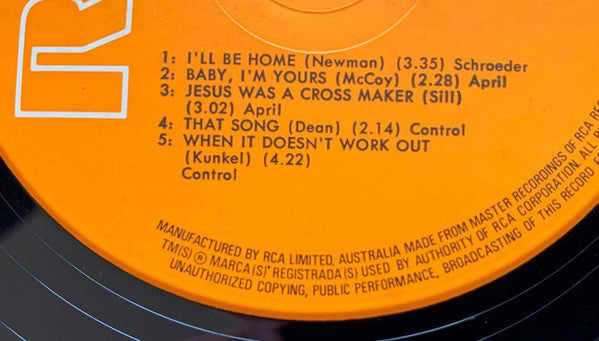 Cass Elliot : Cass Elliot (LP, Album, Non)