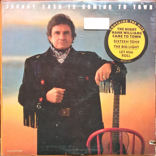 Johnny Cash : Johnny Cash Is Coming To Town (LP, Album, Hau)