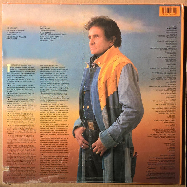 Johnny Cash : Johnny Cash Is Coming To Town (LP, Album, Hau)