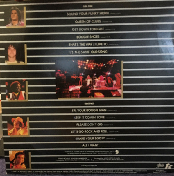 KC & The Sunshine Band : Greatest Hits (LP, Comp)
