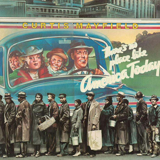 Curtis Mayfield : There's No Place Like America Today (LP, Album, Ltd, RE, Tur)