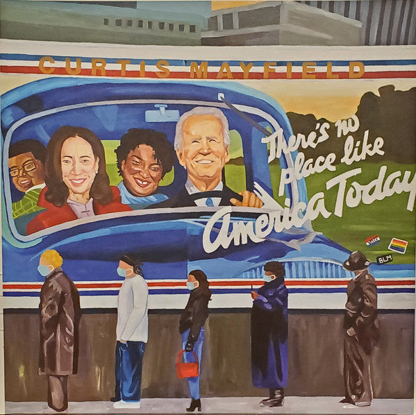 Curtis Mayfield : There's No Place Like America Today (LP, Album, Ltd, RE, Tur)