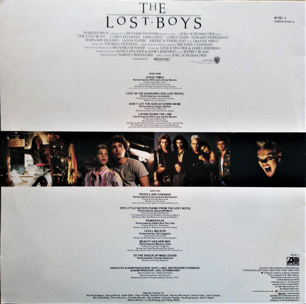 Various : The Lost Boys - Original Motion Picture Soundtrack (LP, Comp)