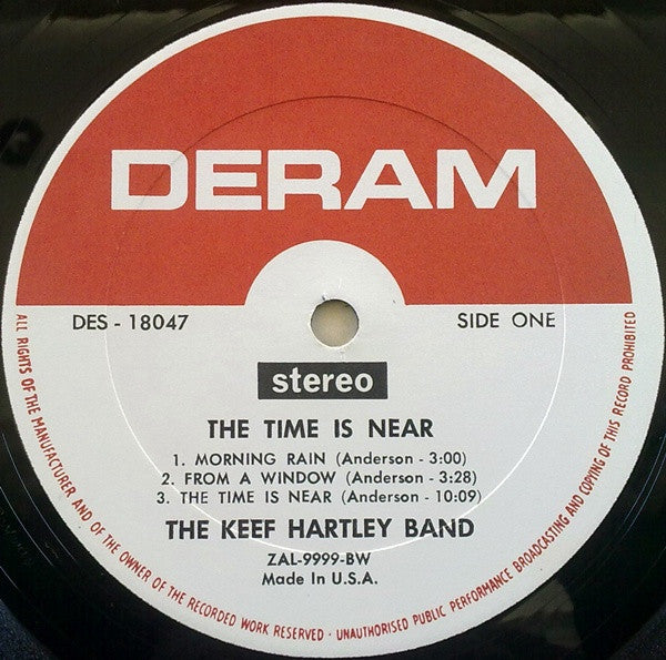 The Keef Hartley Band : The Time Is Near (LP, Bes)