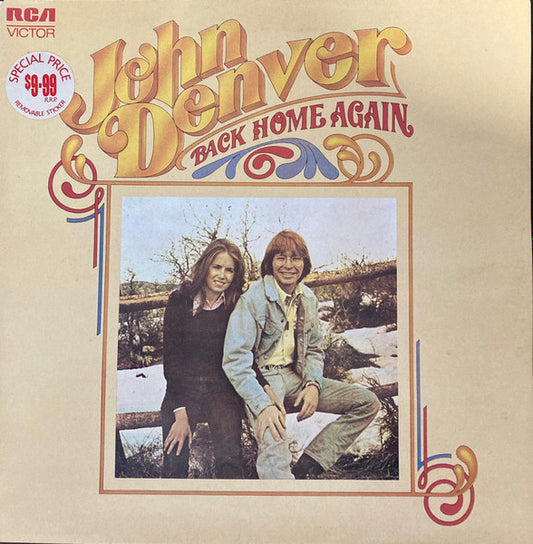 John Denver : Back Home Again (LP, Album, RE)