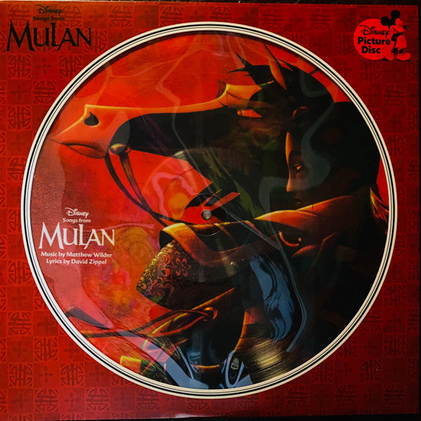 Various : Songs From Mulan (12", Comp, Pic, RE)
