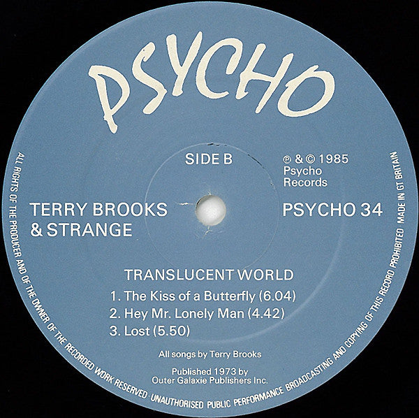 Strange* : Translucent World (LP, Album, RE)