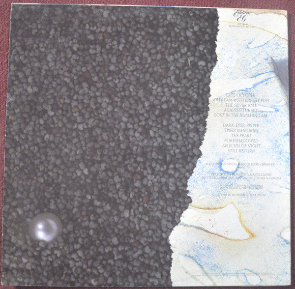 Harold Budd / Brian Eno With Daniel Lanois : The Pearl (LP, Album)
