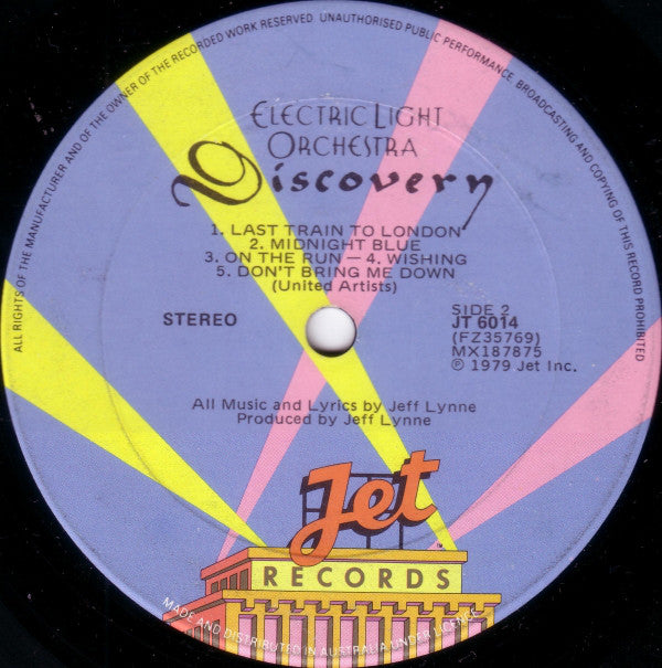 Electric Light Orchestra : Discovery (LP, Album)