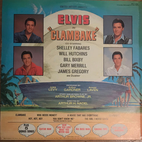 Elvis* : Clambake (LP, Album)