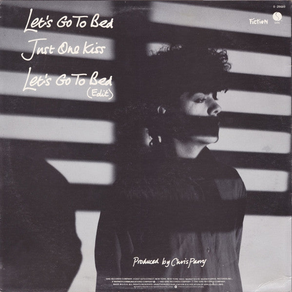 The Cure : Let's Go To Bed (12", Maxi)